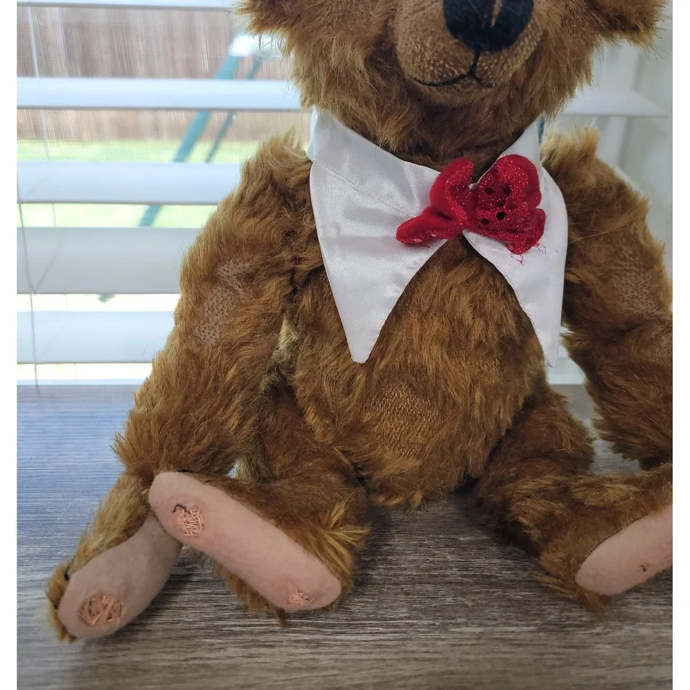 Vintage 1990 Tammies' Teddys' Primitive Mohair Teddy Bear Tammie Lawrence‎ 16